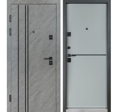 FORTEZZA (kvadro) modelis 563/556 dzīvokļa metāla durvis